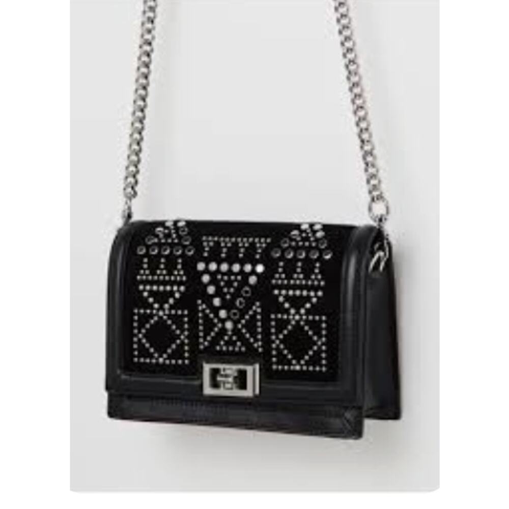 Rebecca Minkoff Edie Flap Studded Turn-Lock Shoulder Bag & Crossbody
